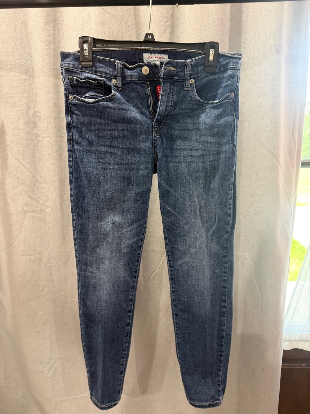 Lucky Brand Women's Skinny Jeans - Dark Indigo Wash